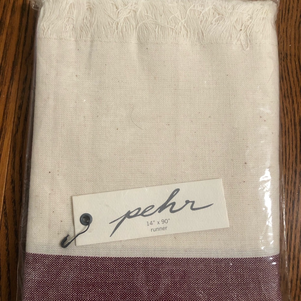 Pehr 14” x 90” Colourblock Table Runner